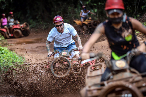 Cancun i Riviera Maya: ATV, Zipline i Cenote Combo TourPojedynczy pojazd ATV