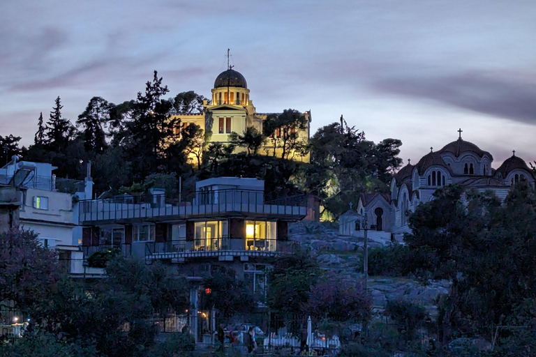 Athens at Night Enchanting Walking Tour and Dinner Delights