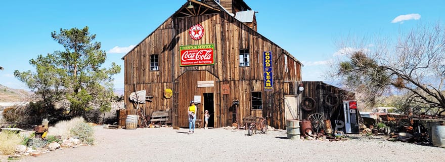Las Vegas Eldorado Canyon et Nelson Ghost Town Adventure Tour