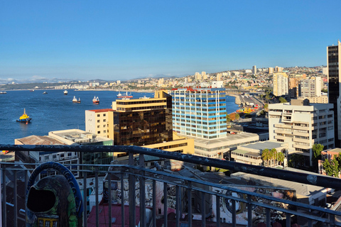 Valparaiso: Guided Walking Tour with Boat Ride