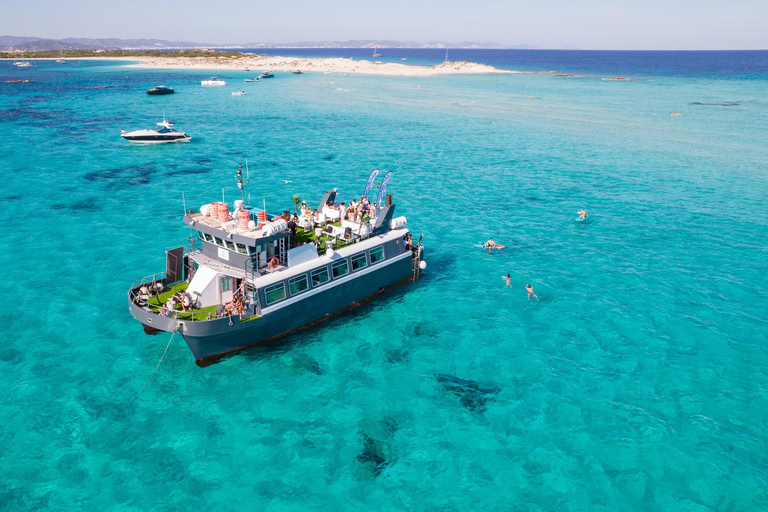 Ibiza: Formentera Tour with Meals Water Activity & Open Bar