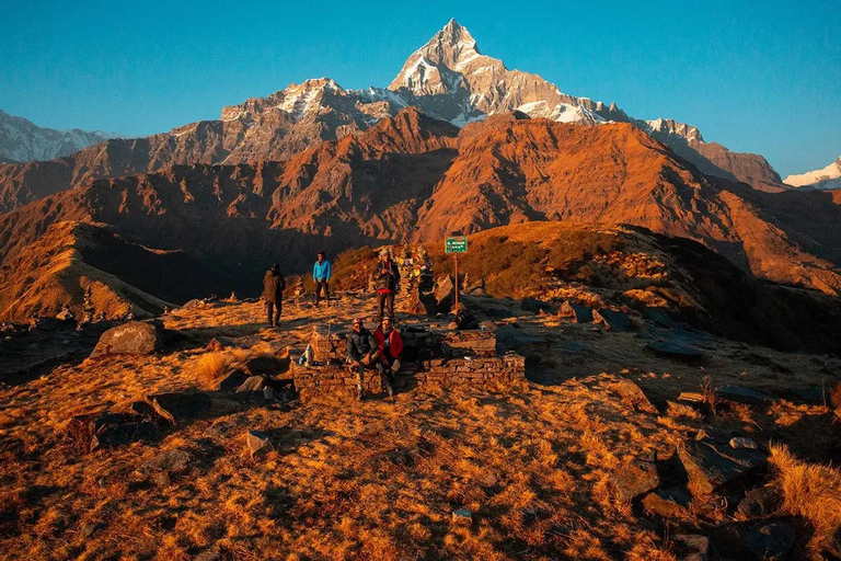 Depuis Pokhara : 3 jours de randonnée sur le sentier du Grand Machhapuchhre (GMT)Pokhara : Magnifique trek de 2 jours à Khumai Danda