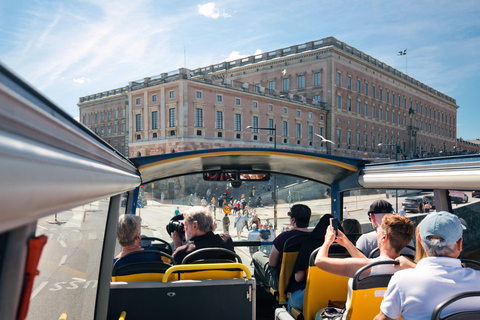 Stockholm: 24 hour Hop On-Hop Off Bus Tour