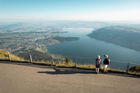 Viagem de ida e volta ao Queen of the Mountains, Monte Rigi + Lago Lucerna + Spa