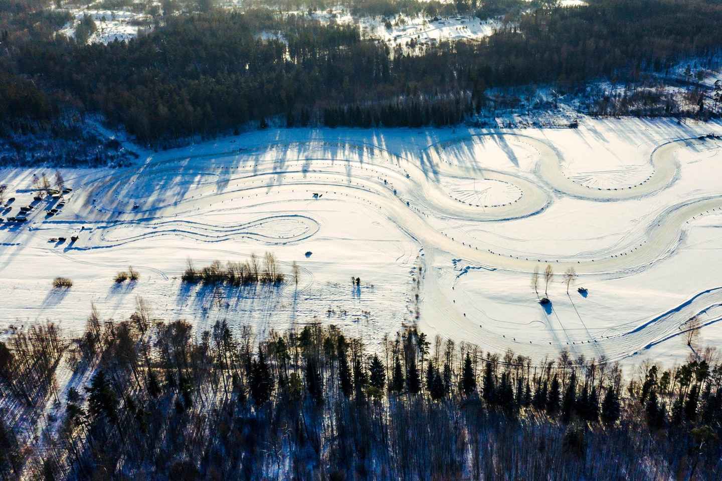 Riga Winter drifting