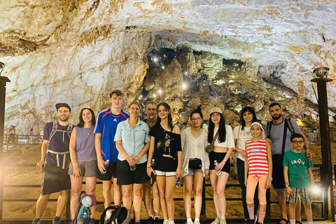 Phong Nha Cave & Paradise Cave: Guided Tour Boat & Explore Group Tour with Drop-Off in Hue