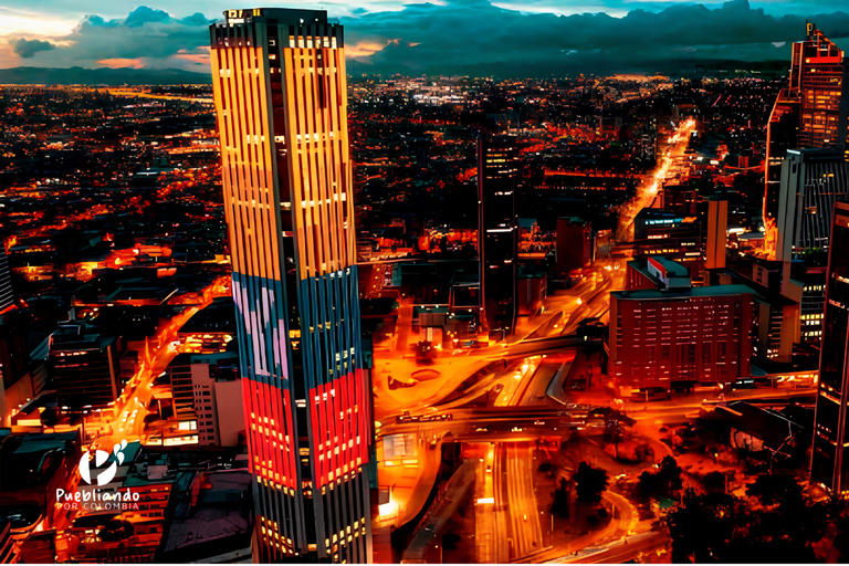Entrance to the Torre Colpatria Vantage Point - Bogotá