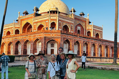 Delhi: Jama Masjid, Qutub Minar &amp; Humayun’s Tomb Tour By CarDelhi: Tour with Car, Driver, Guide Entrance Fees and Lunch