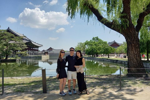 Gyeongbokgung-Folk Museum-Bukchon-Gwangjang market