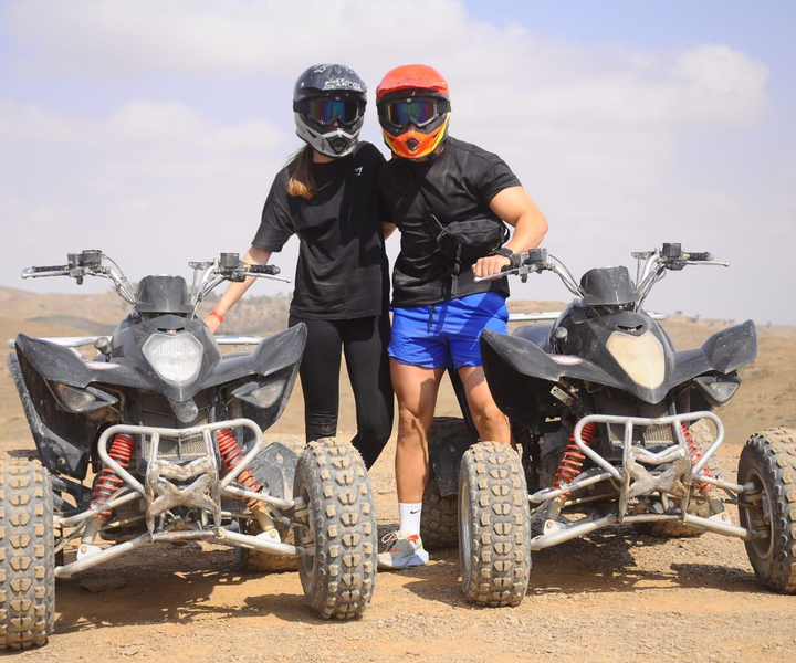 Aventure en Quad à travers les paysages de Ouarzazate