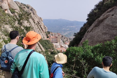 From Barcelona: Montserrat Monastery & Hike with Cable Car