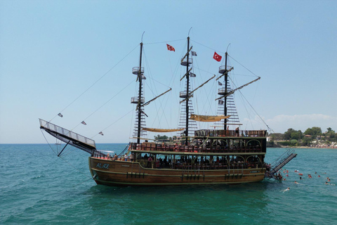 Side: Party Boat Tour with Lunch, Foam Party, and Swim Party Boat Tour with Hotel Transfer