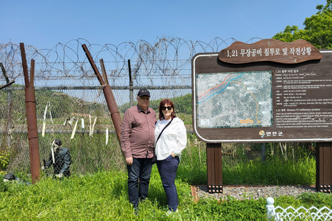 Private DMZ SPY Tour from Incheon Cruise Terminal Talk with N. Korea Defector