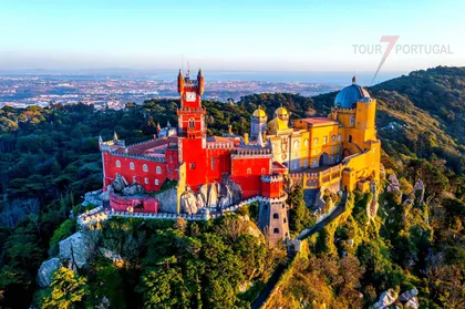 Lissabon: Pena Palace, Maurisches Schloss, Qta. Regaleira & Sintra
