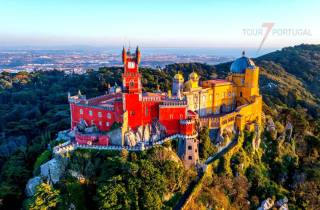 Von Lissabon aus: Pena Palast, Maurische Burg, Regaleira & Sintra