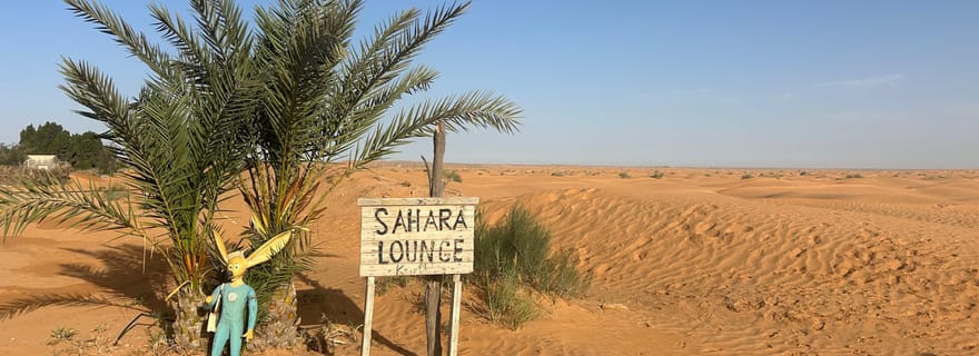 Itinéraire inversé de 2 jours dans le Sahara : évitez les foules et découvrez l'oasis de Ksar Ghilan