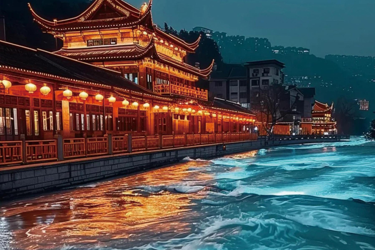 Chengdu Pandas&Dujiangyan Private Tour with Blue Tears Chengdu Pandas&Dujiangyan Private Tour with Zhongshuge Stop