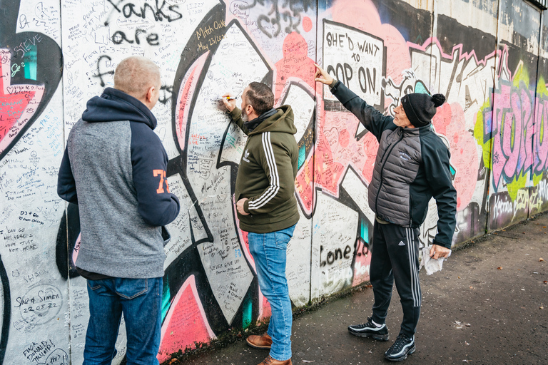 Belfast: 1,5 timmars privat rundtur i staden med muralmålningar