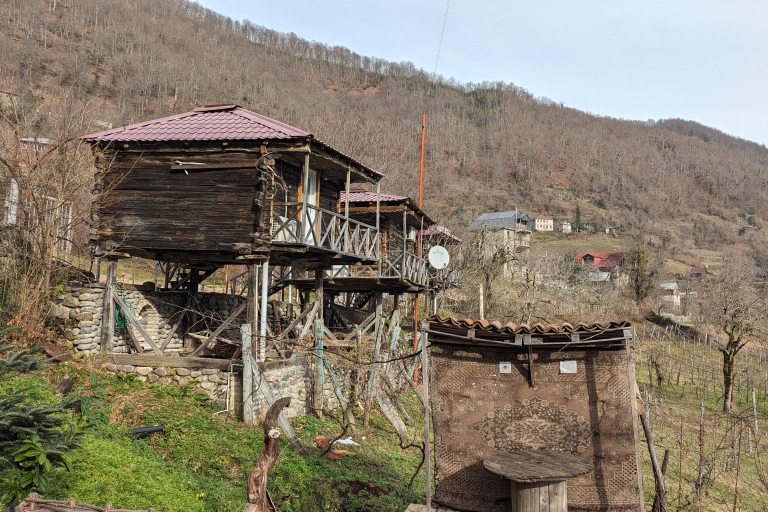 Gonio Makhuntseti-waterval Lokale familie WijndegustatieMakhuntseti