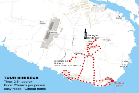 Menorca: E-Bike Tour From Punta Prima to Binibeca Menorca: E-Bike Tour to From Punta Prima to Binibeca