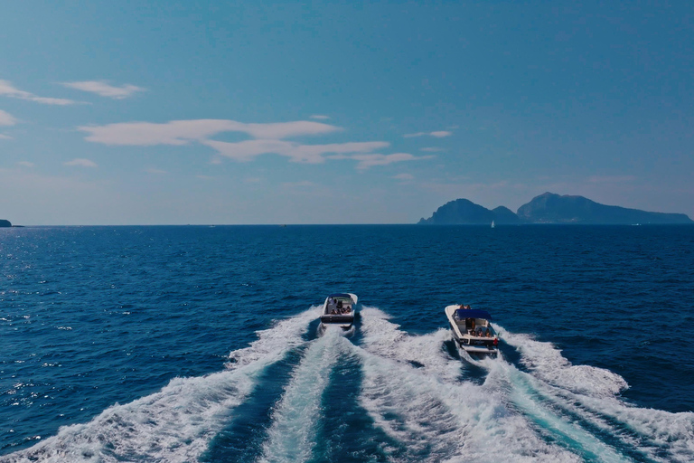 Transfert privé en bateau de luxe : de Naples à Capri