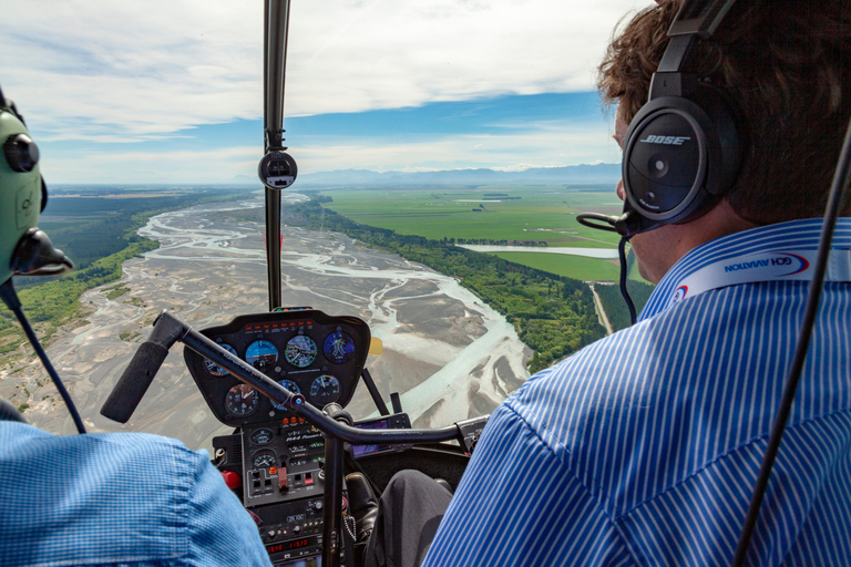 Christchurch : Vol d'essai en hélicoptèreVol d'essai en hélicoptère YouFly - Garden City Helicopters