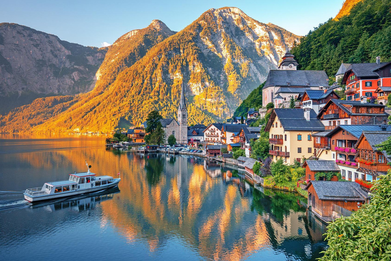 Vienna: Wachau, Melk, Hallstatt, &amp; Salzburg with a Boat TripGroup Tour