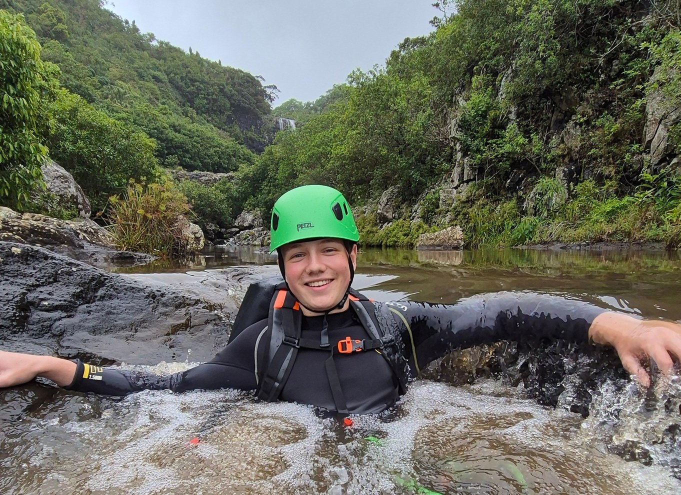 Mauritius: Tamarind-vandfaldene – nedfirning og canyoning ved syv vandfald