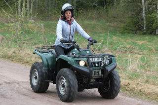 Quad/ATV safari on the forest trails at Johannisholm