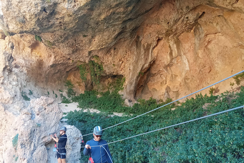Madrid: Via Ferrata Avontuur met Vervoer