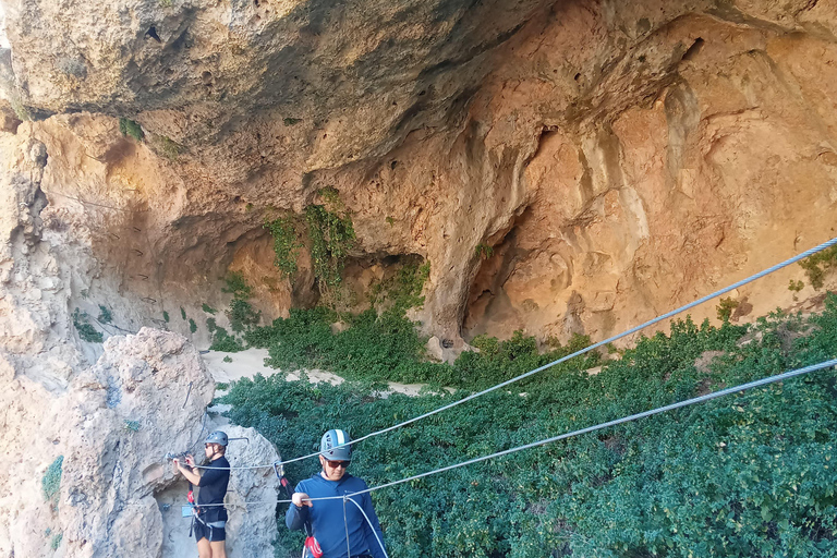Madrid: Via Ferrata Avontuur met Vervoer
