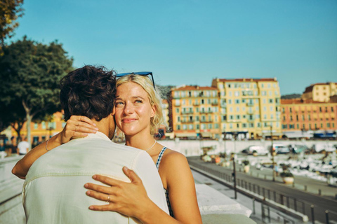 Nice: Waterfront & Old Town Private Photoshoot Proposal: 50 photos + pre-shoot consultation | 60 mins