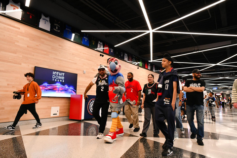 Los Angeles: Intuit Dome Tour LA Clippers Behind the Scenes
