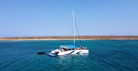 Sal: All-Inclusive Half-Day Lounge Catamaran Cruise