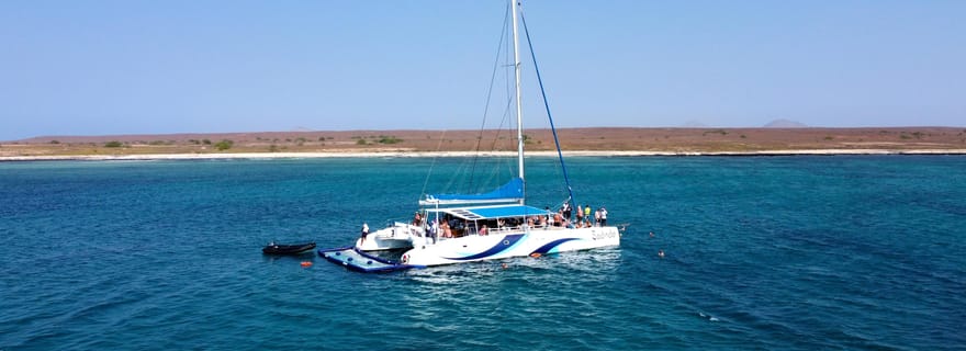 Sal : Croisière en catamaran d'une demi-journée en formule tout compris