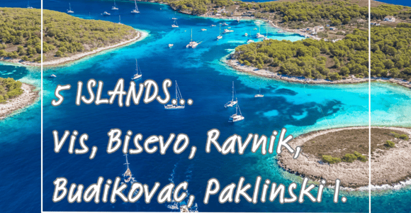 50 Schattierungen von Blau: Blaue Grotte & 5-Inseln-Bootstour ab Hvar