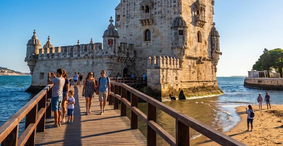 Lisbon: Belém Tower Guided Tour with Skip Entry Ticket