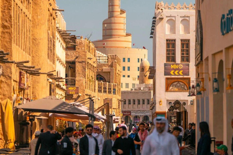 Tour di Doha con un tocco culturale e guida.