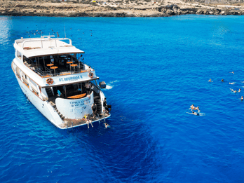 Protaras: DREAM of TURTLES | Luksusyacht | BBQ | 1 drink