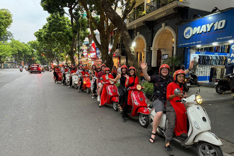 Hanoi Motorbike Tour with Women Drivers Private Hanoi Scooter Tour Lady Drivers