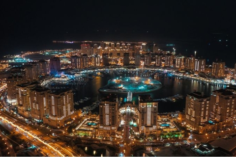 Visite nocturne de la ville de Doha avec transfert privé aéroport/hôtel
