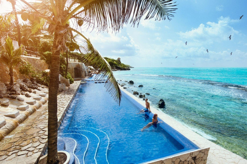 Cancun: Royal Garrafon Park Entry & Dolphin Encounter
