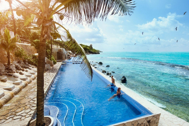 Cancun: Royal Garrafon Park Entry & Dolphin Encounter