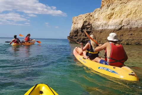 Benagil : visite en kayak dans les grottes de Benagil