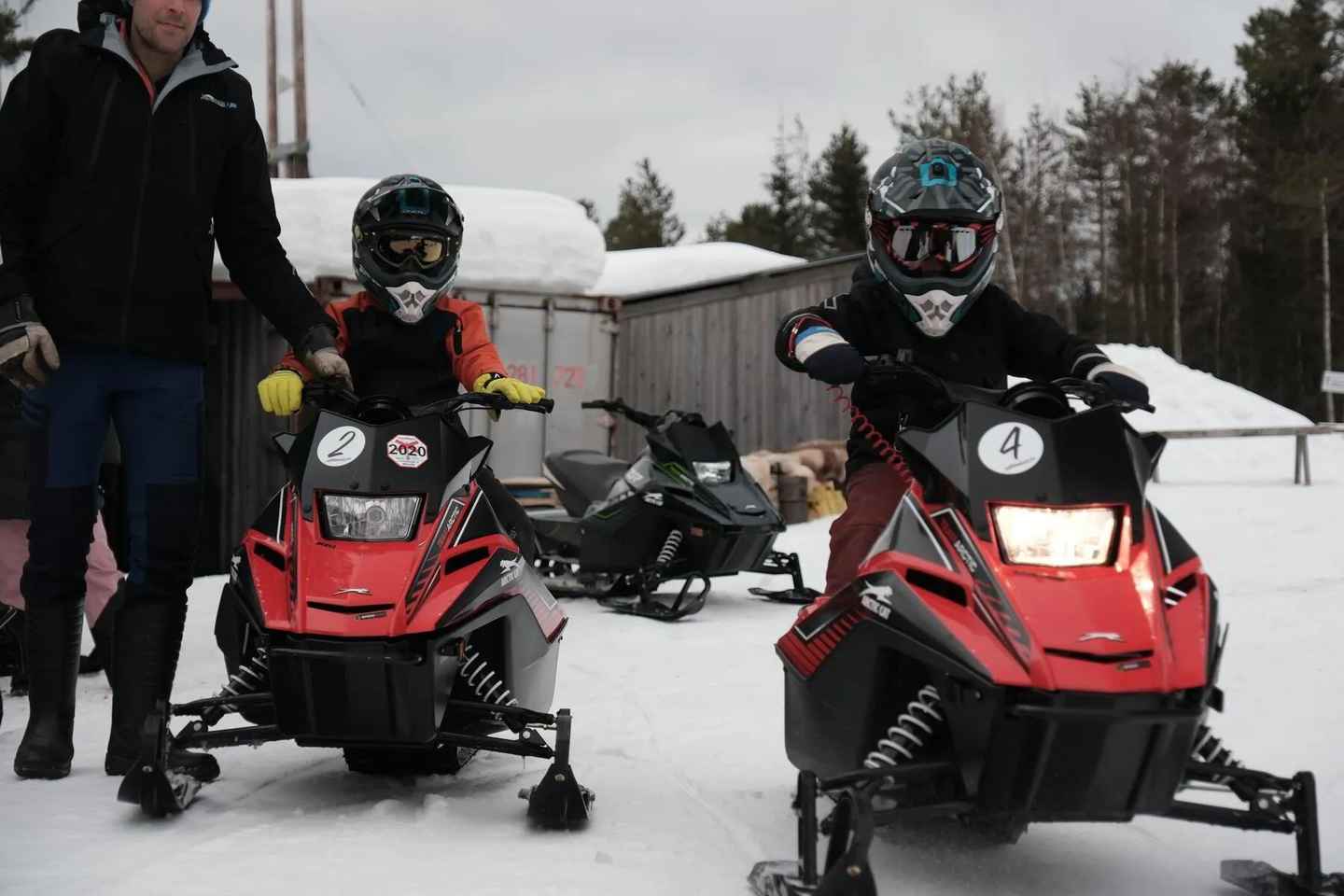 Sälen: Mini Snowmobile Adventure on Private Track