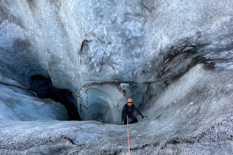Ice climbing at Sólheimajökull