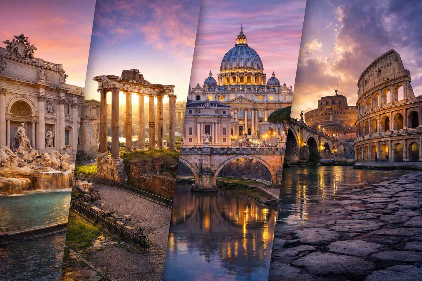 Rómartími: Einkagönguferð á golfbíl