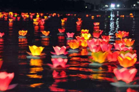 Hoi An: Basket Boat Tour by River Boat and Lantern Release