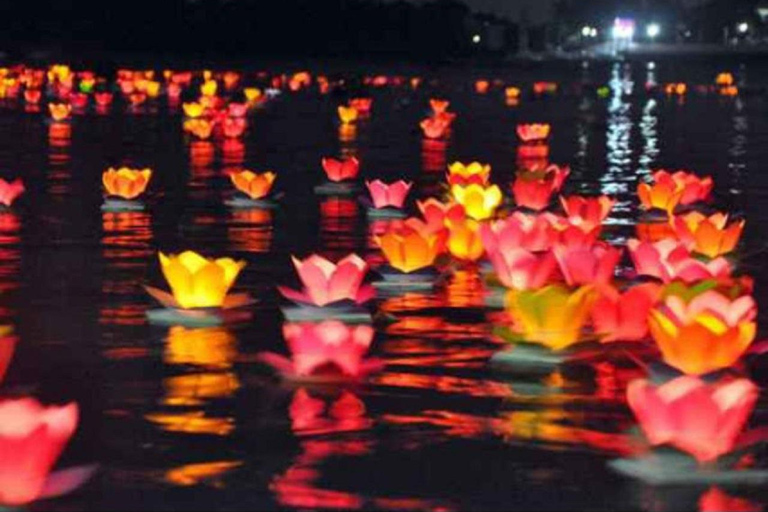 Hoi An: Basket Boat Tour by River Boat and Lantern Release