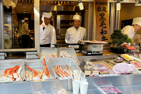 Tokyo - Fiskmarknad Guidad tur med provsmakning på Tsukijis fiskmarknad